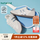 熱風(fēng)（Hotwind）女鞋軟底百搭德訓鞋2025年春秋新款輕便透氣通勤小白鞋休閑女板鞋 70白銀 38 240mm