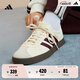 adidas「T頭鞋」VL COURT 2.0復(fù)古休閑板鞋德訓(xùn)鞋阿迪達(dá)斯輕運(yùn)動(dòng) 白色/暗紅/金色(推薦女生選小半碼)   38