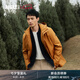 AIGLE艾高秋冬款防風(fēng)上衣防雨透汽戶(hù)外休閑時(shí)尚舒適棉服外套男士 香料黃 AX671 L