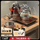 茶皇子（CHAHUANGZI）自動(dòng)上水電熱水壺嵌入式燒水煮茶臺(tái)燒水壺一體機(jī)煮茶器底部上水茶具整套電熱水壺 1L 三合一（尺寸37*20cm）