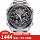 卡西歐（CASIO） 卡西歐(CASIO)男式手表 5馬達太陽(yáng)能多功能腕表小鋼炮明星同款 太陽(yáng)能黑盤(pán)鋼帶EQS-500DB-1A1