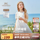 英氏（YEEHOO）女童連衣裙兒童裙子夏季薄款白色長(zhǎng)裙公主裙中大童裝女孩網(wǎng)紗裙新 鳶尾花格紋款 白色 【純棉內(nèi)襯】 165 cm 【順豐包郵&極速達(dá)】