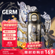 格米（germ）奧特曼兒童保溫杯男學(xué)生防漏316水壺高顏值雙飲水杯趣享吸管杯子 極夜黑【十五周年限定】500ml