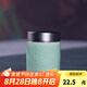 龍泉青瓷茶葉罐金屬迷你密封陶瓷茶罐便攜旅行小罐家用茶葉盒防潮小號(hào)收納 哥窯梅子青開片