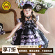 G.DUCKKIDS小黃鴨童裝庫洛米聯(lián)名女童公主裙中小童秋季連衣裙萬(wàn)圣節蓬蓬裙子 單件拖尾裙子 140 cm建議9-10歲【130-140cm】
