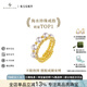 BEAUFINA珠寶 不限指圍18k金Akoya海水珍珠彈簧戒指小眾設(shè)計(jì)手飾簡(jiǎn)約時(shí)尚 海水3.5-4mm/珍珠戒指（5顆）