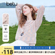 百圖betu女裝2025秋季新款毛針織衫舒適透氣歐若風(fēng)甜美針織衫2507T05 粉紅 L （粉紅預售09/04發(fā)貨）