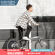 大行（DAHON）經(jīng)典P8折疊自行車成人20英寸8速男女式通勤運(yùn)動(dòng)單車KBC083 消光灰【經(jīng)典版】