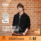 森馬（Semir）針織衫男高領(lǐng)毛衫情侶款開衫外套可內(nèi)搭秋季上衣純色101524106204