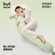 貓人長(cháng)條抱枕女生睡覺(jué)專(zhuān)用孕婦床上抱枕護腰側睡夾腿圓柱糖果抱枕 果綠