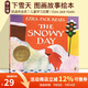 英文原版 The Snowy Day 下雪天 凱迪克金獎 兒童學(xué)習啟蒙圖畫(huà)故事繪本 EzraJackKeats Puffin 綠山墻