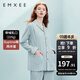 嫚熙（EMXEE）月子服哺乳外衣夏季孕婦睡衣純棉產(chǎn)后家居服哺乳衣 180g貓咪款藍色【夏薄款兩件套】 L