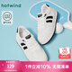 熱風(fēng)（Hotwind）女鞋小白鞋25年新款春秋輕便透氣板鞋通勤時(shí)尚簡(jiǎn)約拼色休閑運(yùn)動(dòng)鞋 88米黑 37 235mm