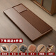 臣適茶盤(pán)實(shí)木家用電木新款干泡小茶臺托盤(pán)整塊辦公室功夫茶具排水茶海 黃花梨色【品益100*43*3.5加厚】+六重禮