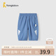 童泰（TONGTAI）嬰兒七分夏季褲子休閑外出兒童防蚊長(zhǎng)褲T42X398N-DS藍(lán)色80cm