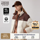 Teenie Weenie小熊女裝時(shí)尚簡(jiǎn)約鴨絨羽絨服冬季保暖短款羽絨衣外套 乳白色 M (165)