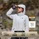 KOLON SPORT/可隆輕量羽絨服 女子防潑水防風(fēng)透濕戶(hù)外連帽鵝絨夾克- LKDJ4WN166-CR 米白 S (160/84A)