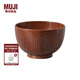 無(wú)印良品（MUJI）木制 湯碗 餐具 飯碗 家用 面碗 原色 12.6cm /大