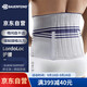 保而防（BAUERFEIND）保而防德國(guó)原裝運(yùn)動(dòng)護(hù)腰帶 腰間盤(pán)勞損支撐LordoLoc 銀鈦灰2碼