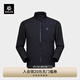 KAILAS凱樂石男款A(yù)C60棉服PRIMALOFT保暖戶外登山徒步P棉防風(fēng)立領(lǐng)夾克 墨黑 M