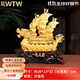 RWTW開(kāi)業(yè)禮物一帆風(fēng)順?lè )瑪[件辦公室開(kāi)業(yè)送禮品賀禮喬遷送開(kāi)業(yè)禮物 經(jīng)典款  小號一帆風(fēng)順沙金色