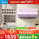 美的（Midea）TECH活水電熱水器80升3200W變頻速熱10重過(guò)濾終身鎂棒免更換以舊換新國家補貼F8032-RW7(HE)