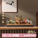 朱炳仁銅 千秋駿業(yè) 辦公室玄關(guān)書(shū)房桌面家居裝飾生肖銅馬擺件 禮贈品 千秋駿業(yè)