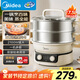 美的（Midea）電蒸鍋 電煮鍋電火鍋多功能鍋家用電鍋蒸蛋器17.5升大容量多用途鍋ZGE30D82