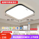 歐普led吸頂燈簡約現(xiàn)代大氣家用長方形客廳餐廳主臥室燈套餐 36W 方40*40LED無極