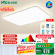 雷士（NVC）全光譜LED護眼背光未來光吸頂燈智能客廳臥室書房兒童燈具輕辰 【未來光-輕辰】132W全光譜