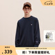 Champion冠軍衛(wèi)衣男季新款刺繡小Clogo圓領(lǐng)上衣女潮牌復(fù)古 藏青色1 XL 
