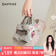 達(dá)芙妮（DAPHNE）運(yùn)動涼鞋女學(xué)生2025新款沙灘鞋羅馬涼拖厚底舒適女生少女 米紫 38 標(biāo)準(zhǔn)碼