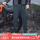 AKSERIESAK男裝新復(fù)古回潮系列易穿搭針織拉絨直筒休閑長(zhǎng)褲男2252221 藍(lán)灰色 2XL