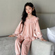 童話(huà)酷酷女童金絲絨睡衣春秋甜美中大童4-12歲兒童秋冬薄絨蕾絲花邊家居服 粉色 150 碼建議身高145cm左右穿 70斤內