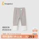 童泰（TONGTAI）女寶打底春秋兒童褲子外出休閑褲中長(cháng)褲TS41Q111-DS灰色110cm