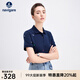 Navigare意大利小帆船涼感短袖T恤衫25夏季新品顯瘦時(shí)尚體恤休閑通勤上衣 海軍藍 L