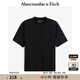 ABERCROMBIE & FITCH【重磅百搭】男裝25夏季經(jīng)典小麋鹿棉質(zhì)圓領(lǐng)短袖T恤KI124-5181 黑色 L (180/108A)