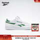 Reebok銳步官方男女CLUB C REVEGE經(jīng)典復(fù)古運(yùn)動(dòng)休閑小白鞋板鞋 H04169 36.5
