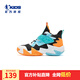 喬丹QIAODAN男童大童籃球鞋2025秋季新品童鞋兒童網(wǎng)面運動(dòng)鞋訓練戰靴 黑色/綺夢(mèng)藍 35