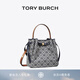 Tory Burch 湯麗柏琦【七夕禮物】ROMY T MONOGRAM 斜挎水桶包TB 178016 Tory 海軍藍(lán) 405 OS OS