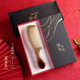 胖東萊熱賣(mài)】正品牛角梳子加厚頭部經(jīng)絡(luò )按摩梳家用頭療梳長(cháng)發(fā)梳防 加厚精品背花牛角梳18CM+禮盒