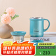 虎牌（TIGER）保溫杯 辦公型不銹鋼真空杯茶濾網(wǎng)杯 水杯CWM-A035 350ml 高光銀藍(lán)AM 350ml