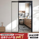 蓮珠 pd門(mén)折疊門(mén)180平開(kāi)極窄衛生間廚房門(mén)廁所推拉一體門(mén)復古門(mén)無(wú)軌pt門(mén) 16極窄pd門(mén)【全景款，折后668/㎡】