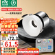 雷士（NVC）LED射燈嵌入式背景墻無邊框7瓦暖白未來光全光譜護(hù)眼燈開孔75mm