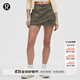 lululemon丨Glyde 女士徒步工裝短裙 LW8AMPS 軍綠 XS