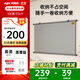 阿斯克投影儀幕布100英寸16:9高清抗光幕布 【白天直投】掛壁懸掛式適配堅果極米當貝小米投影機幕布