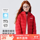 雪中飛童裝兒童輕薄羽絨服男童新款中大童女童薄款外套冬冰酒紅150cm