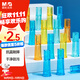晨光(M&G)文具粗細雙孔學(xué)生筆帽 學(xué)生筆套筆蓋鉛筆延長(cháng)器筆尖保護套學(xué)習用品 5個(gè)/包 ABT984F9