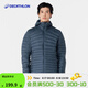 迪卡儂羽絨服輕薄男冬季立領(lǐng)保暖短款羽絨內膽運動(dòng)外套女排骨羽絨服 男士- 深青磚色（連帽款） XL