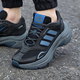 阿迪達斯（adidas）男鞋休閑鞋冬季戶(hù)外潮流老爹運動(dòng)鞋 碳黑/傳奇墨水藍 41